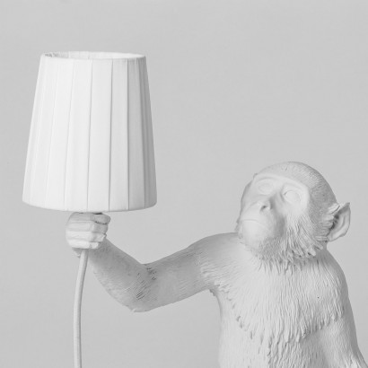 Seletti Monkey Lamp Shade - White Monkey Lamp Sold Separately