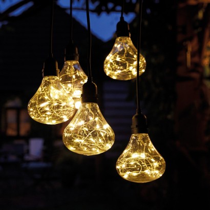 Outdoor Hanging Chandelier - Battery Operated 