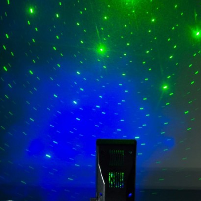 Space Galaxy Laser Projector Star and cloud effect