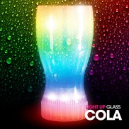 Light Up Coke Glass