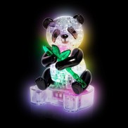 3D Panda Puzzle with LED Base