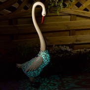Solar Silhouette Swan