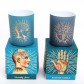 2 x Boxed Phrenology and Palmistry Scented Candle Set