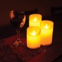 3 Dancing Flame LED Candles 1 