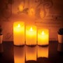 3 Dancing Flame LED Candles 3 