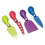 Colourworks Bright 4 Piece Cheese Knives 1 