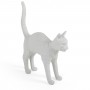 Seletti Jobby Cat Rechargeable Lamp 12 White Cat