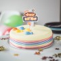 Happy Birthday Flashing Cake Topper 3 