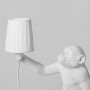 Seletti Monkey Lamp Shade - White 2 Monkey Lamp Sold Separately