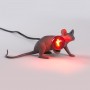 Seletti Grey Mouse Lamp 4 Lie Down Mouse