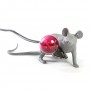 Seletti Grey Mouse Lamp 10 Lie Down Mouse