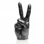 Peace Sign Hand Candle  3 