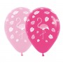25 x Pink Flamingo Balloons 1 