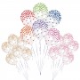 Printed Confetti Balloons (6 pack)  1 
