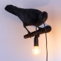 Seletti Black Raven Lamp 9 Looking Right