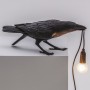 Seletti Black Raven Lamp 15 Playful