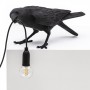 Seletti Black Raven Lamp 18 Playful