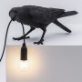Seletti Black Raven Lamp 3 Playful