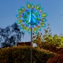 Solar Peacock Wind Spinner 4 