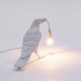 Seletti White Bird Lamp 14 Waiting